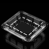 Top Groothandel Biologisch Afbreekbare Suikerrietpla Verpakking Wegwerp Voedselopslagcontainer Fruit Clamshell Boxes Plastic Bakje