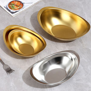 Elegant metal serving bowl for modern kitchen dining <b>table</b> and home decor use - Product Image 1