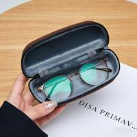 Étui de protection antichoc personnalisé de haute qualité en tissu maillé portable avec coque rigide en EVA et fermeture éclair pour lunettes de soleil et lunettes de vue