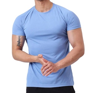 Camiseta Deportiva de Gimnasio al por Mayor, Compresión, 100% Algodón, Ajuste Regular, Ligera, Cuello Redondo, Secado Rápido - Product Image 1