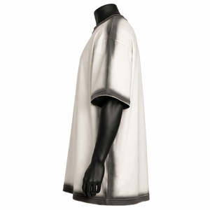 Camiseta Oversize Personalizada OEM de Algodón de Alta Calidad, Estilo Urbano, Ajuste Holgado, Lavada, Casual, para Hombre, Venta al por Mayor - Product Image 4