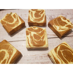 Savon artisanal au curcuma, gingembre et miel 5,5 oz, anti-acné, éclaircissant, savon pour le visage à l'acide kojique - Product Image 2