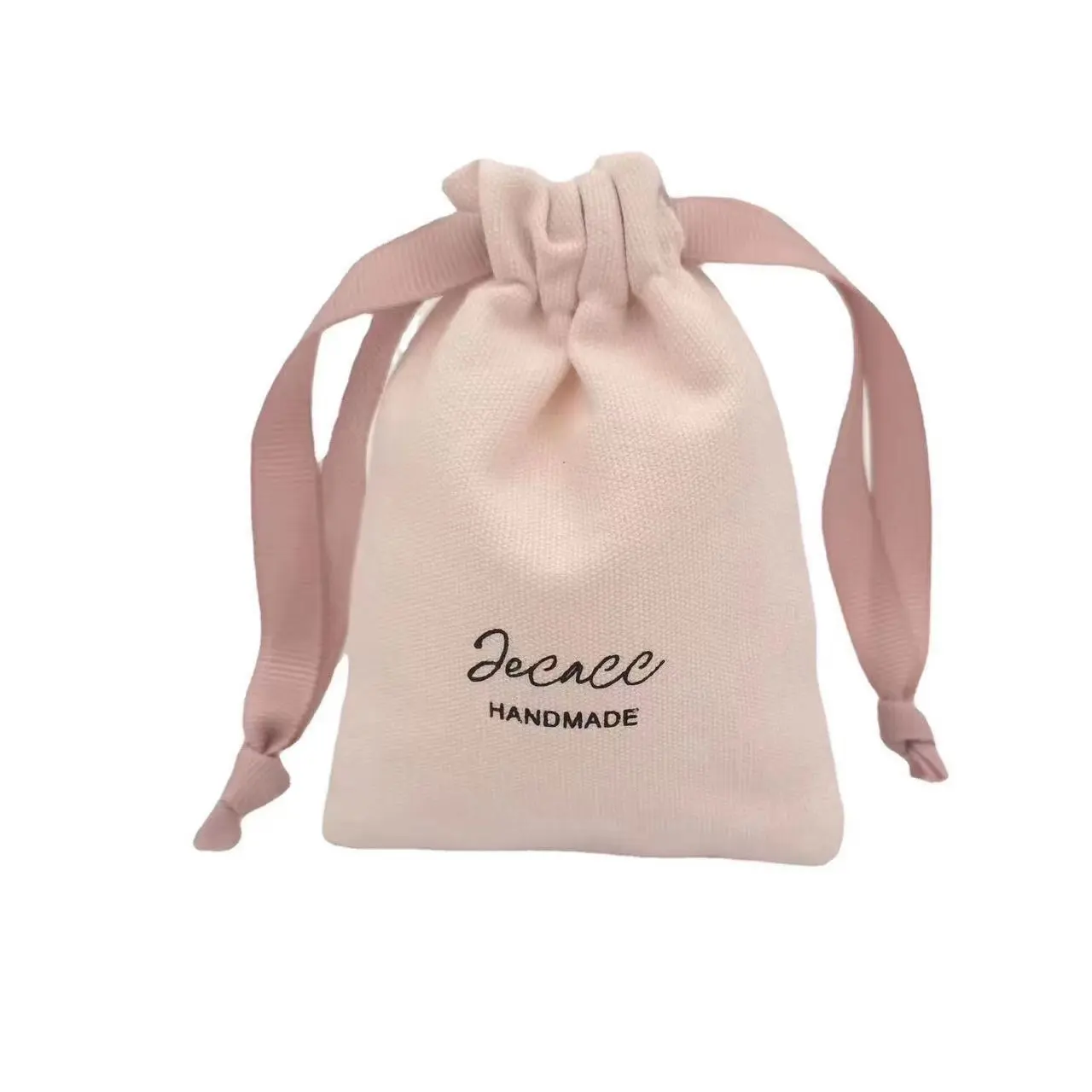 Bolsa de seda para presente de joias de design de alta qualidade com cordão para embalagem de qualquer tamanho saco de veludo