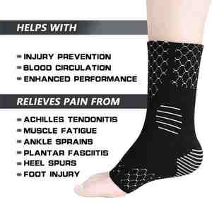 แผ่นรองข้อเท้าและเท้าผ้าแคชเมียร์ปรับได้มีปุ่มปรับระดับได้2024 - Product Image 3