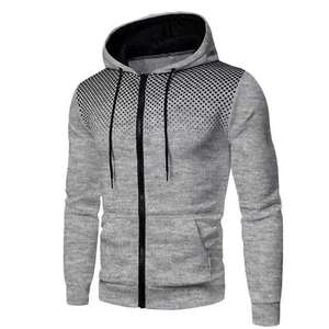 Sweats à capuche pour hommes en tissu polaire doux et chaud, coupe confortable, vêtements décontractés pour tous les jours, conçus pour la course à pied en plein air, l'entraînement, les voyages, la salle de sport - Product Image 3