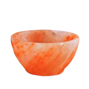 Cuencos de sal rosa del Himalaya hechos en Pakistán de la mejor calidad, decoración del hogar, cuencos de sal artesanales de cristal Natural a la venta - Product Image 2