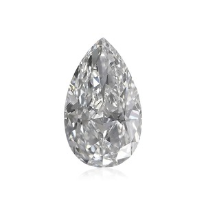 ลูกแพร์ขนาด1กะรัตตัดเป็นห้องแล็บธรรมชาติเพชรที่ปลูกมีความชัดเจน VVS1สำหรับการหมั้นเครื่องประดับคุณภาพของดีไซน์เนอร์ - Product Image 1