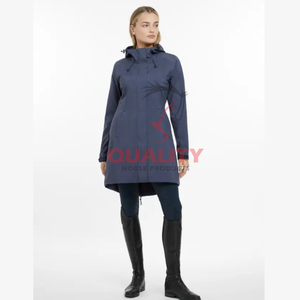 Ropa deportiva Ecuestre para mujer, abrigo largo 2025, chaqueta para montar a caballo, chaqueta asequible elegante transpirable impermeable de primera calidad - Product Image 5