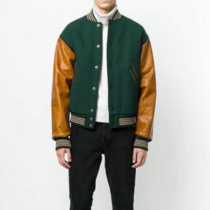 Veste de style Letterman, vêtement décontracté pour tous les jours, veste chaude, coupe confortable, tissu doux, veste d'hiver - Product Image 4