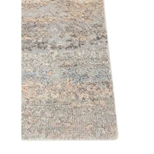 Tapis en laine et soie noué à la main Entropy Ivory AKWS-13017, motif abstrait rectangulaire, fait main pour salon, couloir, maison, polyester - Product Image 4