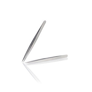 Pince à cils professionnelle en acier inoxydable pince à épiler personnalisée pour extension de cils - Product Image 6