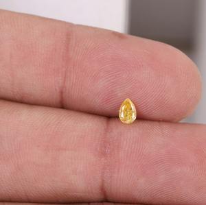 Diamante Cultivado en Laboratorio de Color Amarillo Natural, Certificado por IGI, de la Mejor Calidad, para Joyería, Piedras Sueltas con Certificado IGI - Product Image 6