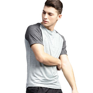 Camiseta de media manga de algodón 100% de alta calidad para hombre con diseño personalizado - Product Image 3