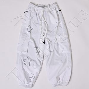 Pantalones con cordón y múltiples bolsillos personalizados Unisex, ropa de calle, pantalones Cargo de secado rápido con cierre de cremallera, a prueba de viento para hombres - Product Image 1