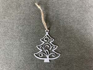 Ornement de Noël luxueux en bois, écologique, excellent cadeau, décoration de Noël et de Nouvel An pour la maison, à suspendre. - Product Image 6