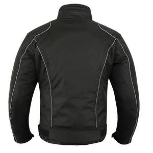 Veste de motard robuste imperméable coupe-vent réfléchissante Vêtement de protection pour moto - Product Image 5