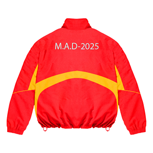 Chaqueta de running con capucha estampada de invierno, talla grande, cortavientos, ligera, de forro polar, transpirable, conjunto de chándal, logotipo personalizado, venta al por mayor - Product Image 6