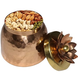 Classic <b>Decorative</b> Dry Fruits Jar Nut Jar Usage For Business Gifts And Diwali Decoration Home And Hotel - Product Image 2