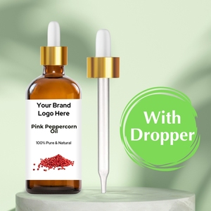 Premium 10ml d'huile essentielle de poivre rose biologique (Schinus Molle) certifié COA soins de santé peau marque privée OEM - Product Image 2