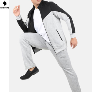 ชุดวิ่งออกกำลังกายแบบลำลองของผู้ชายเอวยางยืดผ้าวูลชุดวิ่งออกกำลังกายแบบมีลวดลายตกแต่ง - Product Image 6