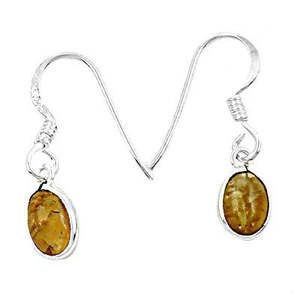 Boucles d'oreilles vintage en argent sterling 925, motif floral émeraude taille poire, tendance or rose, bijoux en pierres précieuses pour le quotidien et les fiançailles - Product Image 1