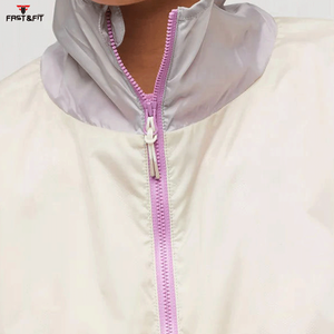 2025 conception personnalisée veste coupe-vent de qualité supérieure nouveau Design tenue décontracté meilleur Style veste coupe-vent pour les femmes - Product Image 6