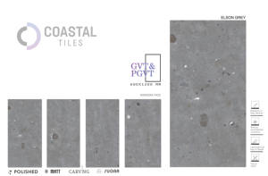 Carreaux en porcelaine de qualité supérieure ELSON GREY 600x1200MM 20mm mat brillant antidérapant pour salle de bain style classique moderne brique réfractaire - Product Image 6