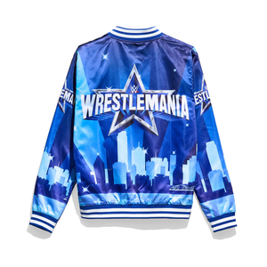 Chaqueta Bomber de Invierno para Hombre, Estilo Letterman, Personalizada con el Equipo de Baloncesto de Nueva York, de Alta Calidad, con Parche Frontal con el Logotipo - Product Image 2