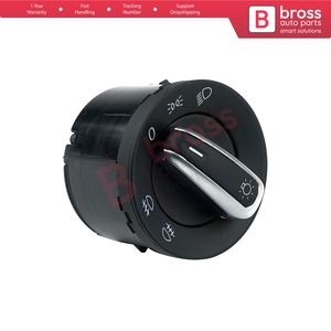 Bouton de commande de phare chromé BDP188 pour 3C8 941 431C - Product Image 5