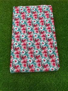 Algodón puro Impreso Telas elegantes 120gsm Hilo peinado Kurta Telas Prendas DE TRABAJO Vestidos Camisas Estilo de popelina-Característica de memoria - Product Image 4