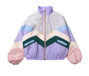 แจ็กเก็ตกันลมบล็อกสีวินเทจสำหรับผู้ชาย2026 OEM ออกแบบได้เอง - Product Image 1