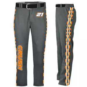 Pantalon de baseball de softball imprimé par sublimation de conception personnalisée et de logo pour unisexe de la meilleure qualité du Pakistan vente en gros - Product Image 4