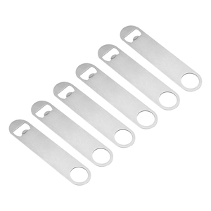 Design personnalisé Ouvre-bouteille en acier inoxydable pour bar de fête Fournitures pour la maison Porte-clés Ouvre-bouteille Outil Barware - Product Image 1