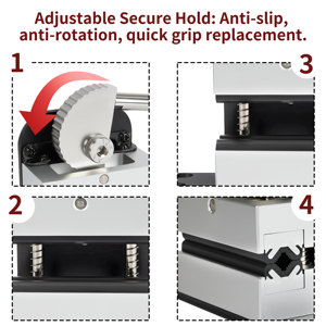 Outil professionnel de démontage de grip de <span class=keywords><strong>golf</strong></span> pour tous les types de shafts, pince de serrage en aluminium pour grip de club de <span class=keywords><strong>golf</strong></span>, fourni par l'usine d'outils d'atelier de <span class=keywords><strong>golf</strong></span> - Product Image 2
