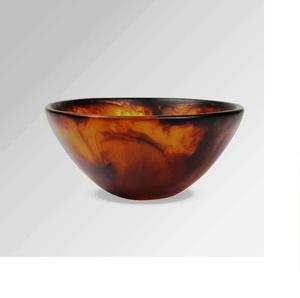 COULEUR VERTE Petit bol ovale en résine Meilleures ventes Bol en résine fait à la main Design marbré direct d'Inde au meilleur prix - Product Image 3