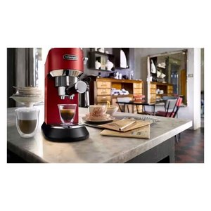 Para De Longhi DEDICA Style Ec685 R Roja, Máquina de Espresso de 1300W, 132106139 - Product Image 5