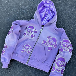 Heavyweight Cotton Vintage Washed Hoodies Sweatpants <b>Sets</b> Custom <b>Embroidery</b> Logo Men Two Piece Tracksuit Sweatsuits <b>Sets</b> - Product Image 4