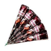 Cône de henné naturel Golecha, lot de 12 pièces |   25g chacun |   Boîte d'accessoires de tatouage écologiques de couleur brun rougeâtre