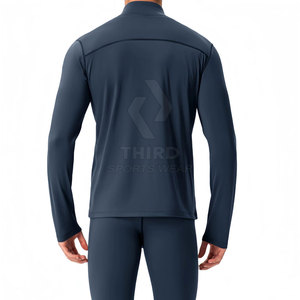Veste d'échauffement de lutte personnalisée pour équipes avec coupe extensible et matériau évacuant l'humidité - Product Image 4