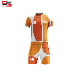 Conjunto de camisetas de fútbol personalizadas de secado rápido unisex, kit de fútbol de entrenamiento cómodo y uniformes con impresión sublimada para adultos - Product Image 3