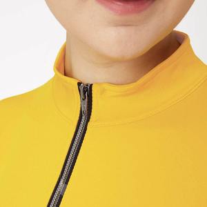 Camiseta de equitación para mujer de alta calidad, transpirable, de secado rápido, de poliéster/spandex, ajuste slim, hecha a medida, talla grande, color liso. - Product Image 4