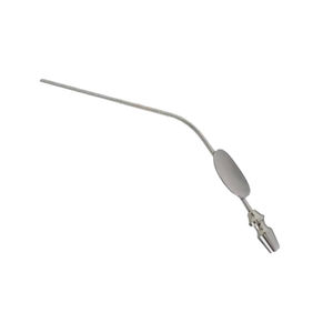 Tubo de Succión Manual Reutilizable Frazier, Instrumento Médico para Cirugía ORL, Acero Inoxidable, Uso Hospitalario - Product Image 2