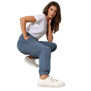 High Drawstring Waist <b>Women's</b> Casual Loungewear Track Pants Wholesale Fitness Jogging Wear <b>Sweatpants</b> For Adults Girls & Ladies - Product Image 2