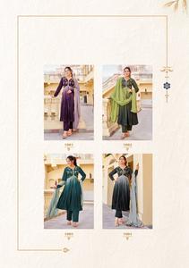 Chinnon's Alia bordado corte Kurti conjunto hecho a mano ropa india y paquistaní para la venta en línea - Product Image 6