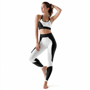 Leggings imprimés extensibles pour femmes, contrôle du ventre et logo à la taille, pantalon de sport, vêtements de fitness, leggings pour femmes - Product Image 2