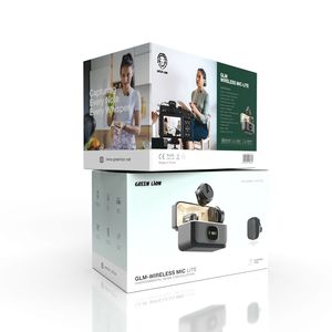 Green Lion GLM-Wireless Mini Condenser <strong>Microphone</strong> Lite Environmental Noise Cancellation 3.5mm iPhone Live Stage <strong>Conference</strong> - Product Image 5