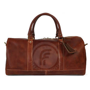 Sacs de sport en cuir OEM de haute qualité dernier style léger et durable avec fermeture à glissière prix raisonnable - Product Image 4