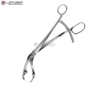 Fórceps de sujeción ósea Verbrugge con articulación labial 270mm 10 3/4 ''Estabilización ósea quirúrgica Fijación de fracturas Instrumentos médicos - Product Image 5