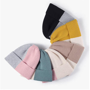 Tailles adultes en gros acrylique logo personnalisé arcs Camouflage personnage pour unisexe chaud tricoté chapeau thermique pour les entreprises - Product Image 1