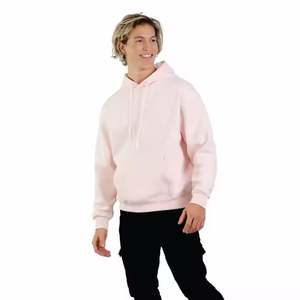 Sweats à capuche surdimensionnés essentiels vierges en éponge française unisexe Logo personnalisé 100% coton sweat à capuche épais et lourd - Product Image 1
